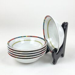 Keramikinis “Flirt” sriubos dubenėlių servizas 6-iems asmenims