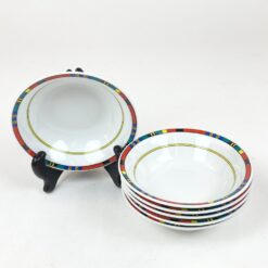 Keramikinis “Flirt” sriubos dubenėlių servizas 6-iems asmenims