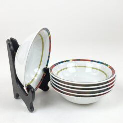 Keramikinis “Flirt” sriubos dubenėlių servizas 6-iems asmenims