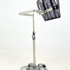 The Hold It reguliuojamas knygos/nešiojamojo kompiuterio stovas su ratukais 52x47x116 cm