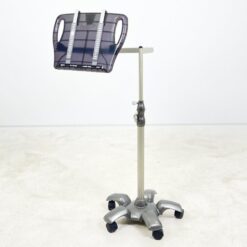 The Hold It reguliuojamas knygos/nešiojamojo kompiuterio stovas su ratukais 52x47x116 cm