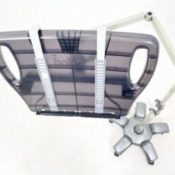 The Hold It reguliuojamas knygos/nešiojamojo kompiuterio stovas su ratukais 52x47x116 cm