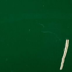 Žalvarinė žibalinė lempa su žalios spalvos stikliniu gaubtu 18x18x37,5 cm