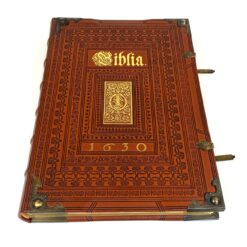 Matthäus Merians 1630 m. Kupferbibel faksimilė 6,5x31,5x45 cm