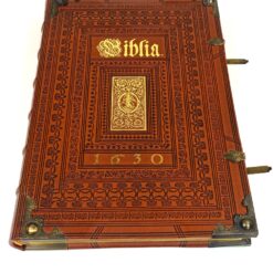 Matthäus Merians 1630 m. Kupferbibel faksimilė 6,5×31,5×45 cm