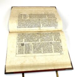 Matthäus Merians 1630 m. Kupferbibel faksimilė 6,5×31,5×45 cm