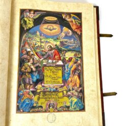 Matthäus Merians 1630 m. Kupferbibel faksimilė 6,5×31,5×45 cm