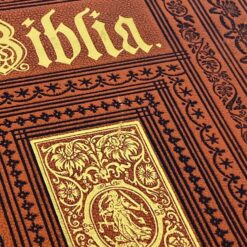 Matthäus Merians 1630 m. Kupferbibel faksimilė 6,5×31,5×45 cm