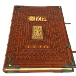 Matthäus Merians 1630 m. Kupferbibel faksimilė 6,5×31,5×45 cm