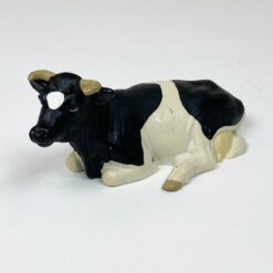 Vintažinė plastikinė Schleich karvės figūra 6x12x5 cm