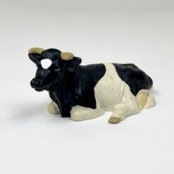 Vintažinė plastikinė Schleich karvės figūra 6x12x5 cm