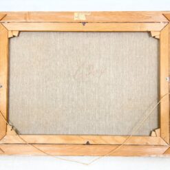 Aliejiniais dažais ant drobės tapytas rudens peizažas mediniame rėme 4x81x61 cm