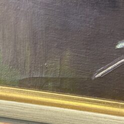 Aliejiniais dažais ant drobės tapytas rudens peizažas mediniame rėme 4x81x61 cm