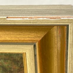 Aliejiniais dažais ant drobės tapytas rudens peizažas mediniame rėme 4x81x61 cm