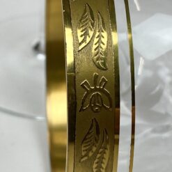 Krištolinės Theresienthal taurės 120 ml 4 vnt. komplektas 7x7x16 cm