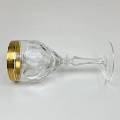 Krištolinės Theresienthal taurės 120 ml 4 vnt. komplektas 7x7x16 cm