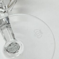 Krištolinės Theresienthal taurės 120 ml 4 vnt. komplektas 7x7x16 cm