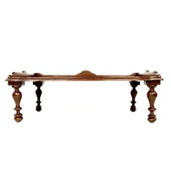 Raudonmedžio lovos padėklas su kojelėmis 38×60,5×23 cm