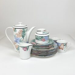 Porcelianinis Mikasa serijos Tapestry Garden (CAK29) servizas 4-iems asmenims