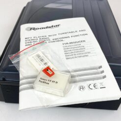 Roadstar TTR-8632UCEN patefonas su radijo ir MP3 grotuvo funkcijomis 29x32x12,5 cm