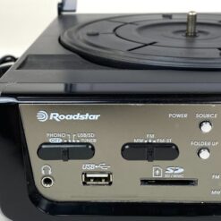 Roadstar TTR-8632UCEN patefonas su radijo ir MP3 grotuvo funkcijomis 29x32x12,5 cm