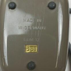 Vintažinis Grundig GDM 12 mikrofonas su originalia dėžute