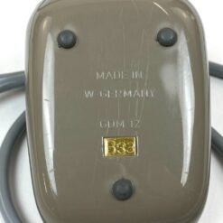 Vintažinis Grundig GDM 12 mikrofonas su originalia dėžute