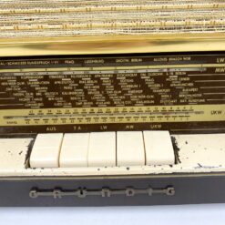 Grundig Type 997/60 lempinis radijo imtuvas 20×52,5×32,5 cm