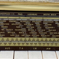 Grundig Type 997/60 lempinis radijo imtuvas 20×52,5×32,5 cm