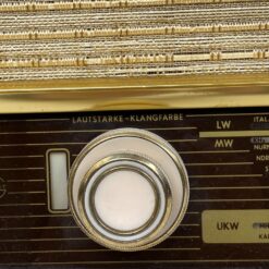 Grundig Type 997/60 lempinis radijo imtuvas 20×52,5×32,5 cm