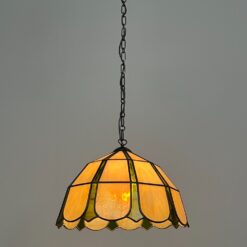 Tiffany stiliaus pakabinamas šviestuvas 48x48x119 cm