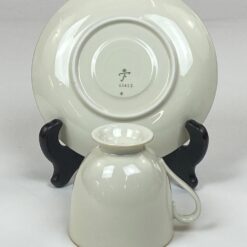 Porcelianiniai Fürstenberg puodelis 170 ml ir lėkštutė 2 vnt. komplektas