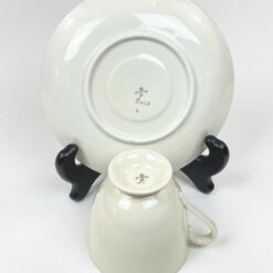 Porcelianiniai Fürstenberg puodelis 170 ml ir lėkštutė 2 vnt. komplektas