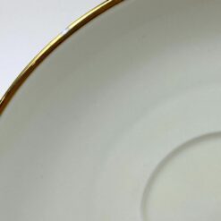 Porcelianiniai Fürstenberg puodelis 170 ml ir lėkštutė 2 vnt. komplektas