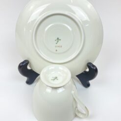 Porcelianiniai Fürstenberg puodelis 170 ml ir lėkštutė 2 vnt. komplektas