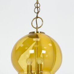 Pakabinamas šviestuvas stikliniu gaubtu 32x32x69 cm