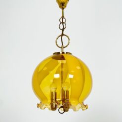 Pakabinamas šviestuvas stikliniu gaubtu 32x32x69 cm