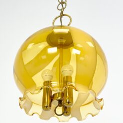 Pakabinamas šviestuvas stikliniu gaubtu 32x32x69 cm