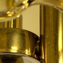 Pakabinamas šviestuvas stikliniu gaubtu 32x32x69 cm