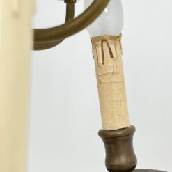 Žalvarinis dviejų aukštų, dvylikos šakų sietynas 67x67x102 cm