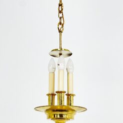 Žalvarinis trijų šakų sietynas 23x23x71 cm