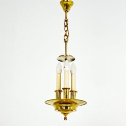 Žalvarinis trijų šakų sietynas 23x23x71 cm