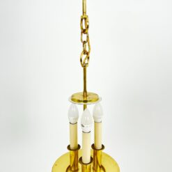 Žalvarinis trijų šakų sietynas 23x23x71 cm