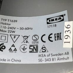 Pakabinamas IKEA Hektar šviestuvas 23x23x52 cm