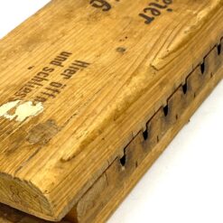 Vintažinė Franz Geiger medinė dėžė 20 vnt. cigarų 11,5x56x6,5 cm