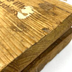 Vintažinė Franz Geiger medinė dėžė 20 vnt. cigarų 11,5x56x6,5 cm