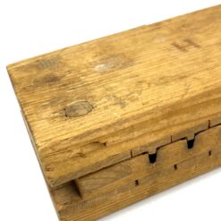 Vintažinė Franz Geiger medinė dėžė 20 vnt. cigarų 11,5x56x6,5 cm