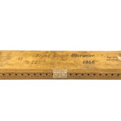 Vintažinė Franz Geiger medinė dėžė 20 vnt. cigarų 11,5x56x6,5 cm