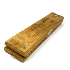 Vintažinė Franz Geiger medinė dėžė 20 vnt. cigarų 11,5x56x6,5 cm