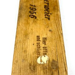 Vintažinė Franz Geiger medinė dėžė 20 vnt. cigarų 11,5x56x6,5 cm